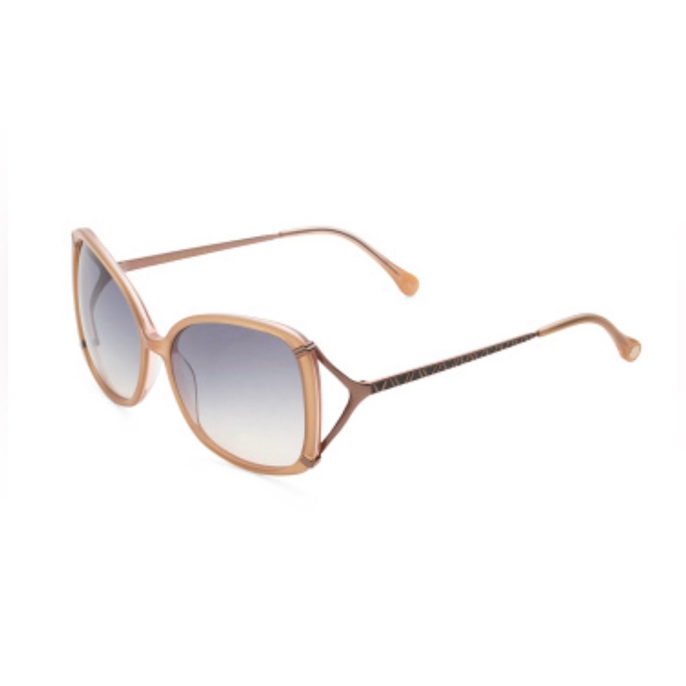 NWOT-Trina Turk “Assateague” Vented Oversize Butterfly Sunglasses- Sandbar -57mm
